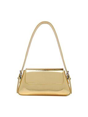 Patent Leather Small Shoulder Bag Hobo Tote Evening Clutch Purse for Party Prom